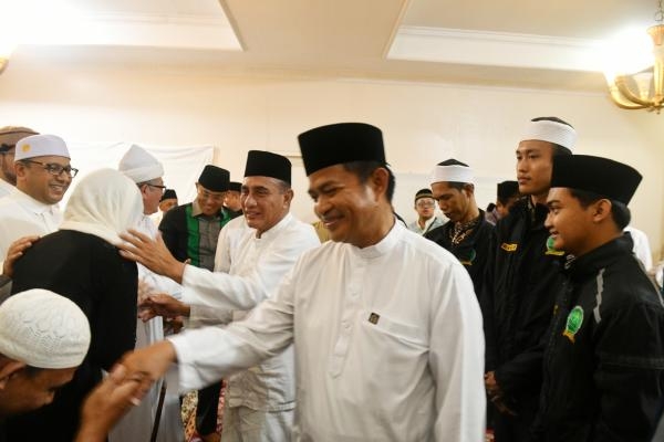 Tahlilan Malam ke-3 Almarhum Dato' Seri Syamsul Arifin, Pj Gubernur: Kami Turut Kehilangan Sosok Beliau